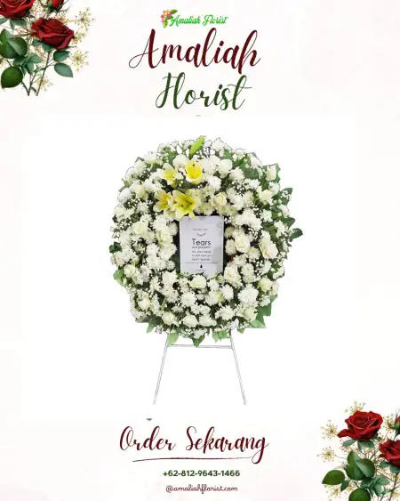 Krans Bunga Duka Dauh Peken